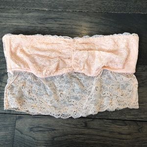 Buy 2 Get 1 Free NWOT PINK Victoria’s Secret Lace Bandeau
